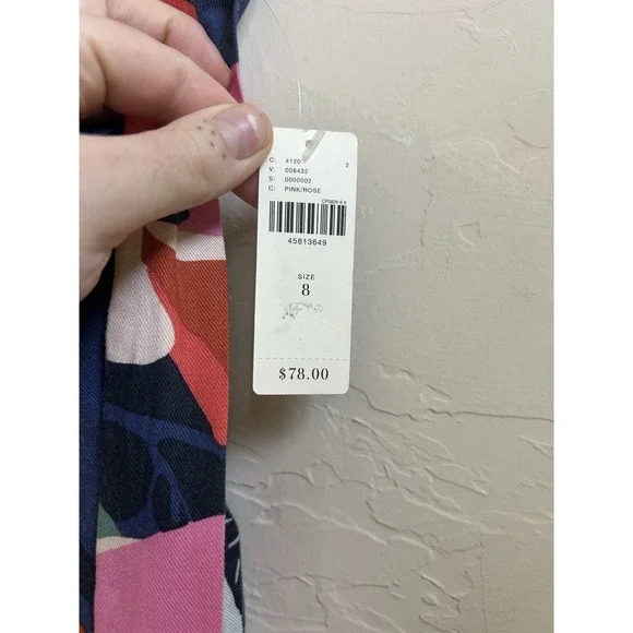 Maeve Anthropologie Floral Wrap Tie Skirted Shorts NWT 8 Skort Flounce Ruffle - Picture 3 of 9